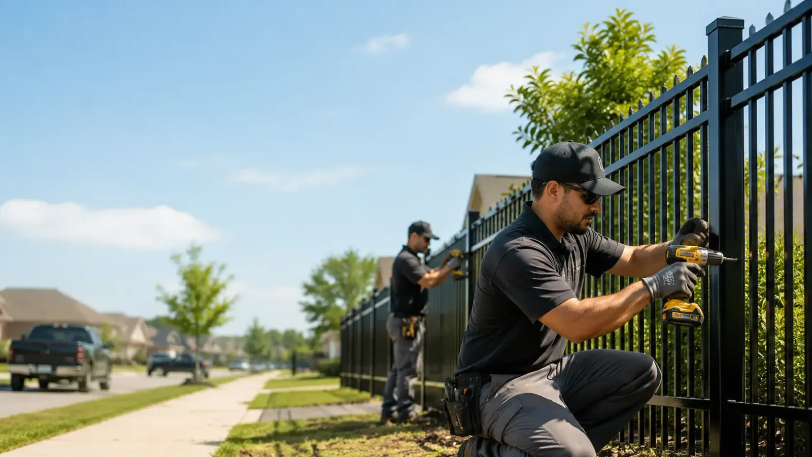 Metal Fence Installation in Elberfeld, IN